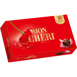 Продуктови Категории Шоколади Mon Chéri 30 бр.Шоколадови бонбони с вишна обвита в черен шоколад 315 гр.
